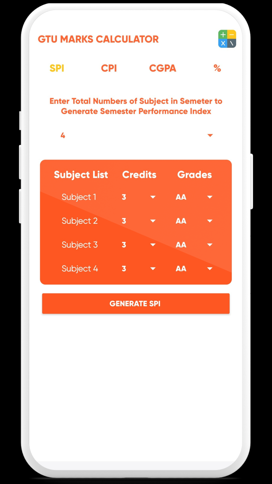 Application Screenshot